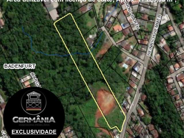 Terreno comercial à venda no Badenfurt, Blumenau , 20479 m2 por R$ 3.200.000