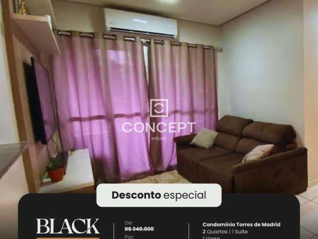 Apartamento com 2 quartos à venda na Rua Madrid, 6, Rodoviária Parque, Cuiabá por R$ 306.000