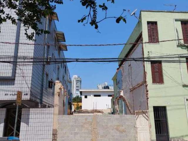 Terreno à venda na Rua Pasteur, 1, Gonzaga, Santos por R$ 875.000