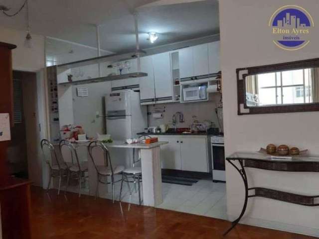 Apartamento com 2 quartos à venda na Rua Saldanha da Gama, 163, Itararé, São Vicente, 57 m2 por R$ 310.000