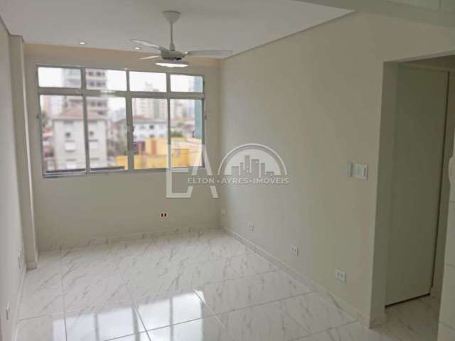 Apartamento com 1 quarto à venda na Avenida Bartolomeu de Gusmão, 57, Boqueirão, Santos, 47 m2 por R$ 390.000