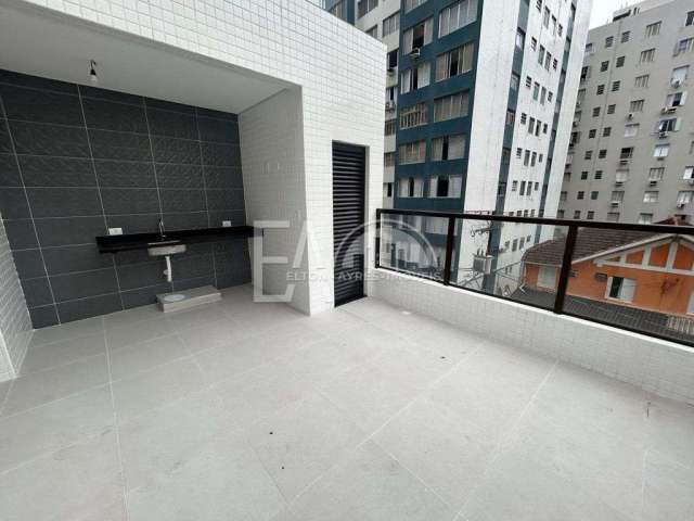 Casa em condomínio fechado com 3 quartos à venda na Rua Cyra, 10, José Menino, Santos, 166 m2 por R$ 1.590.000