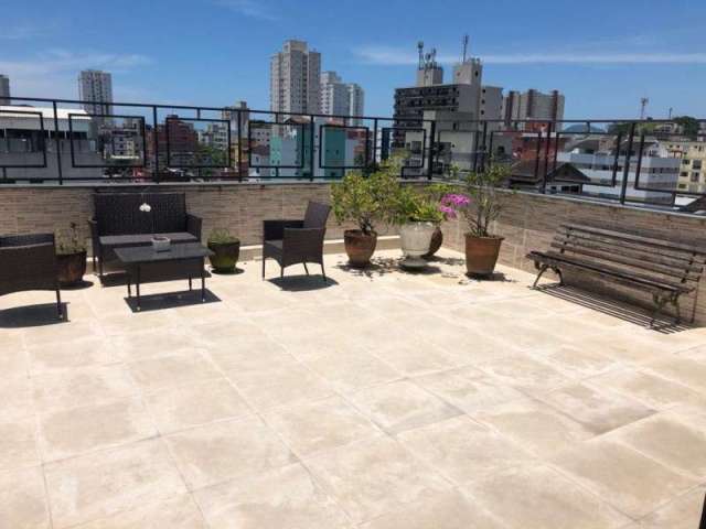 Cobertura à venda, 215 m² por r$ 600.000,00 - jardim belmar - guarujá/sp