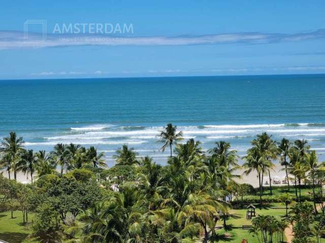 Cobertura com belíssima vista ao mar, pé na areia a venda na Riviera no módulo 03