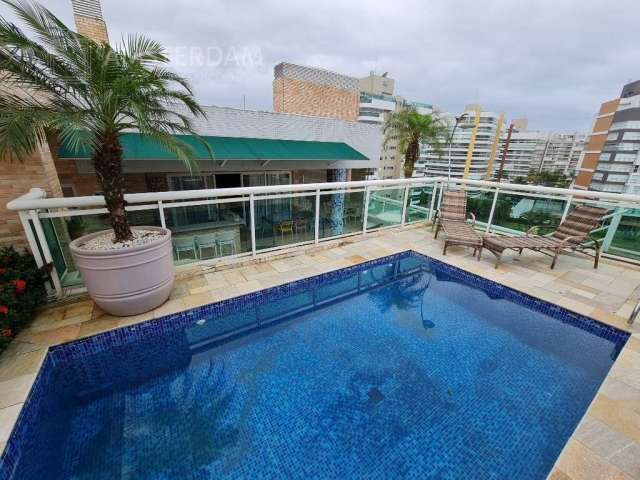 Cobertura pé na areia com vista à venda na Riviera de São Lourenço no módulo 7