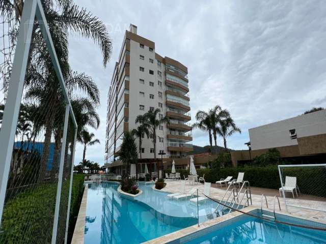 Apartamento frente ao mar com vista e varanda gourmet no centro de bertioga