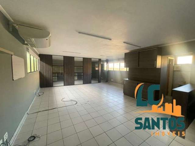 Sala comercial com 1 sala para alugar na Avenida Affonso Penna, 755, Aparecida, Santos, 100 m2 por R$ 3.000