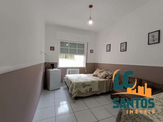 Apartamento com 1 quarto à venda na Rua Imperatriz Leopoldina, 7, Ponta da Praia, Santos, 30 m2 por R$ 240.000