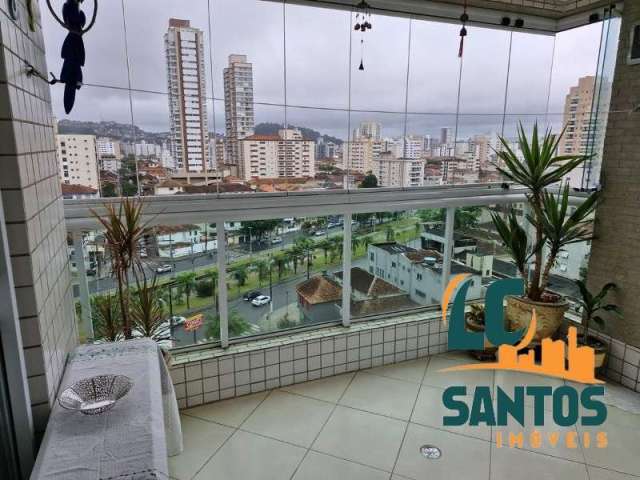 Apartamento com 3 quartos à venda na Rua Ceará, 20, Pompéia, Santos, 127 m2 por R$ 1.399.000