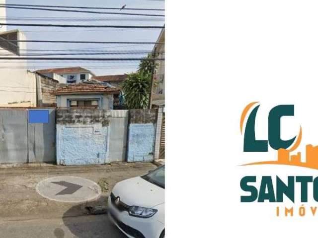 Terreno à venda na Rua Santos Dumont, 234, Estuário, Santos por R$ 750.000