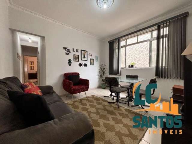 Apartamento com 2 quartos à venda na Rua Carlos Gomes, 294, Marapé, Santos, 61 m2 por R$ 300.000