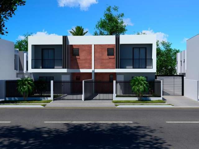 Sobrado duplex externo 3 quartos - 116m2 - uberaba