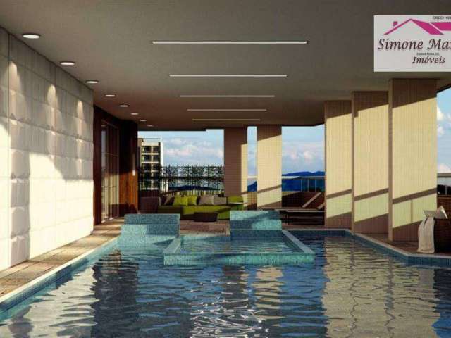 Apartamento com 2 quartos e lazer completo à venda, 68 m² por R$ 500.000 - Aviação - Praia Grande/SP