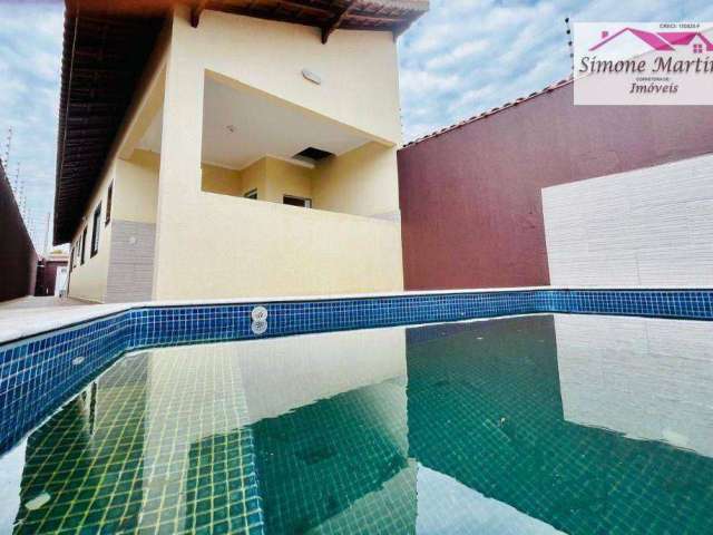 Casa com 3 dormitórios à venda, 90 m² por R$ 380.000,00 - Balneario Oceanópolis - Mongaguá/SP