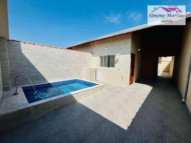 Casa com 2 dormitórios à venda, 65 m² por R$ 350.000 - Flórida Mirim - Mongaguá/SP