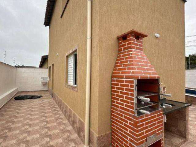 Casa nova com piscina á venda na cidade de itanhaem - lado praia