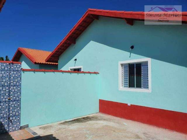 Casa NOVA  com 2 dormitórios à venda, 61 m² por R$ 199.000 - Jardim Leonor - Mongaguá/SP