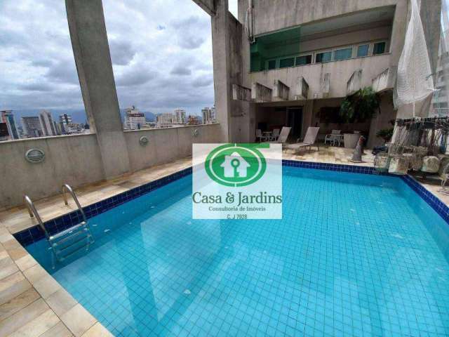 Loft com 1 Quarto à Venda, 68m² - Gonzaga - Santos/SP.