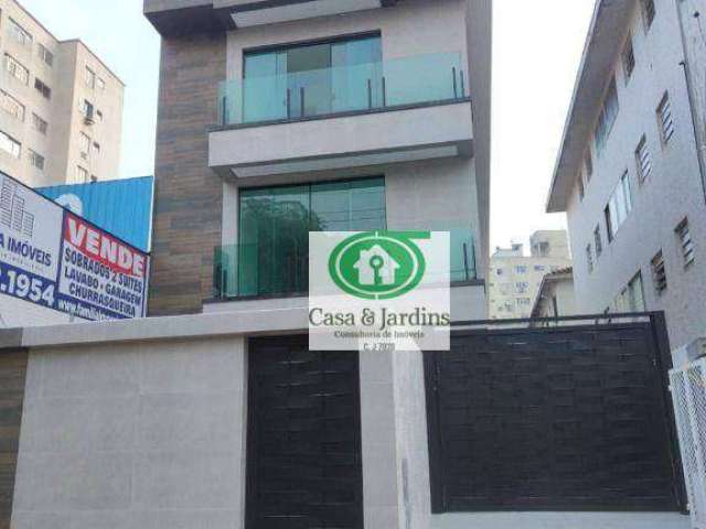 Sobrados em Villagio 02 suites - Campo Grande - Santos