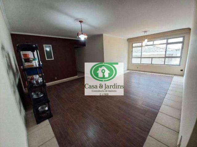 Apartamento com 3 dormitórios à venda, 139 m² por R$ 600.000,00 - José Menino - Santos/SP