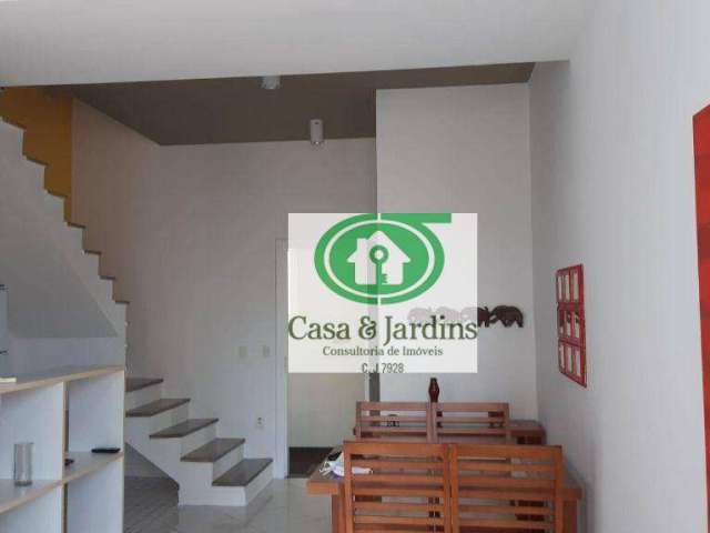 Ótimo Apartamento duplex mobiliado com toda estrutura e comodidade de um Loft. no Gonzaga proximo ao Boqueirão e Embare, Santos /SP