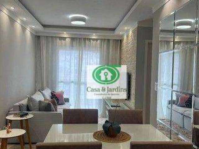 Apartamento 2 dormitórios à venda, 60 m² - Vila Matias - Santos/SP