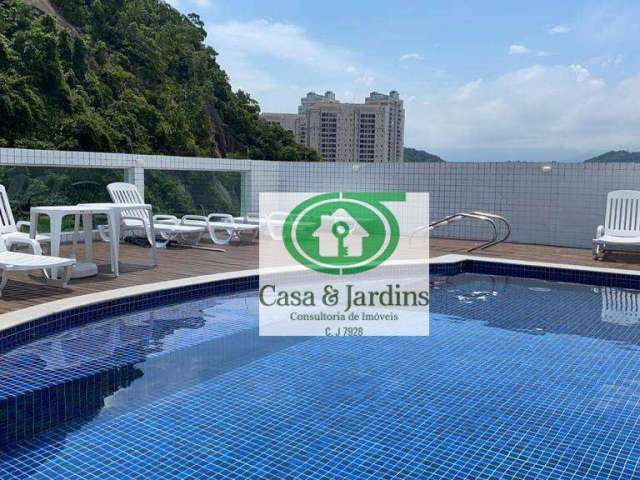 Apartamento com 2 dormitórios à venda, 51 m² por R$ 460.000,00 - Marapé - Santos/SP