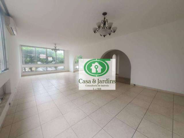 Apartamento 4 dormitórios à venda, 226 m²  - Gonzaga - Santos/SP