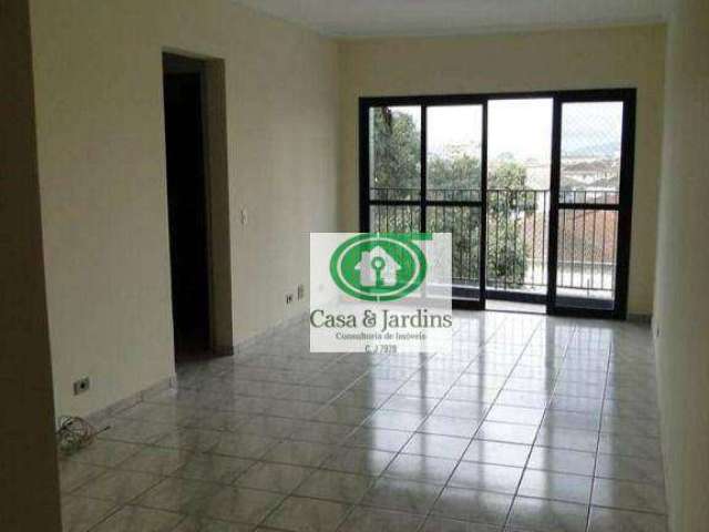 Apartamento com 2 dormitórios à venda, 101 m² por R$ 490.000,00 - Vila Matias - Santos/SP