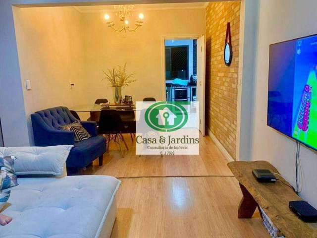 Apartamento com 2 dormitórios à venda, 98 m² por R$ 660.000,00 - Canto do Forte - Praia Grande/SP