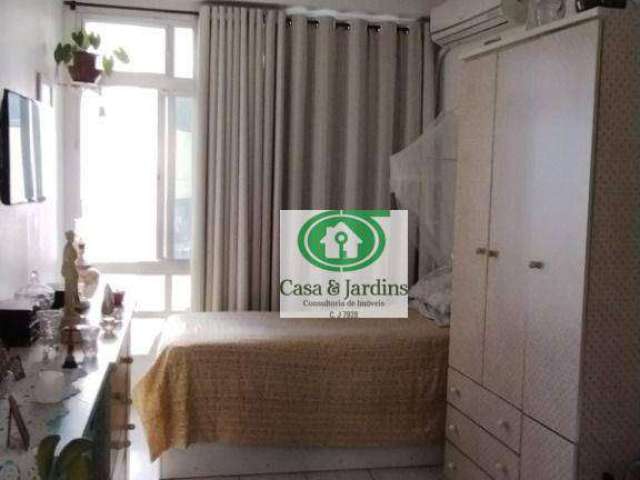 Apartamento com 1 dormitório à venda, 41 m² - Itararé - São Vicente/SP