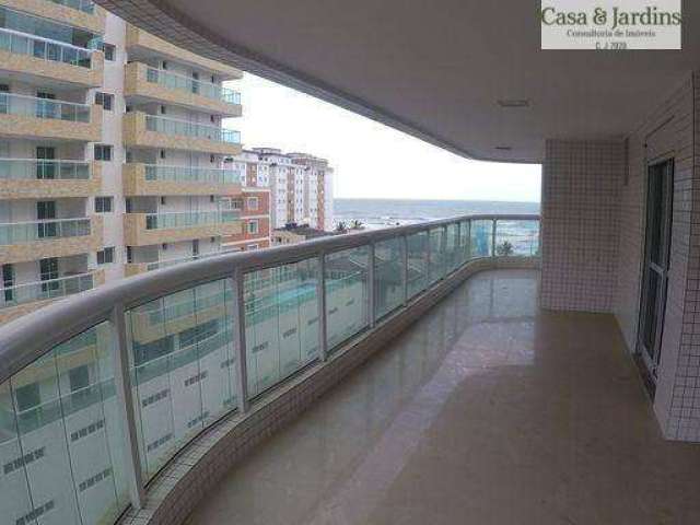 Apartamento com 3 dormitórios à venda, 172 m²  Tupi - Praia Grande/SP