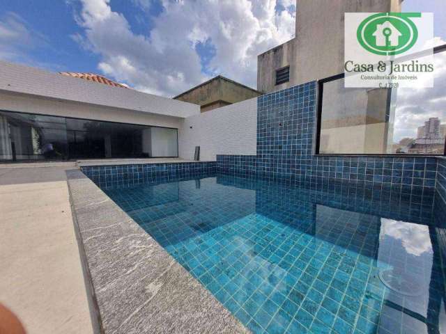 Casa com 4 dormitórios à venda, 290 m² - Boqueirão - Santos/SP