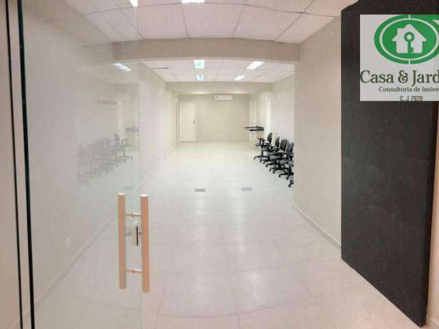 Sala, 190 m² - venda por R$ 1.330.000,00 ou aluguel por R$ 8.500,00/mês - Estuário - Santos/SP