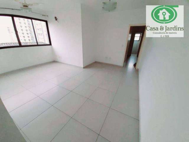 Apartamento com 2 dormitórios à venda, 80 m²  - Campo Grande - Santos/SP