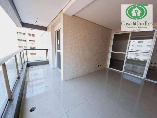 Apartamento com 2 dormitórios à venda, 128 m²  - Aparecida - Santos/SP