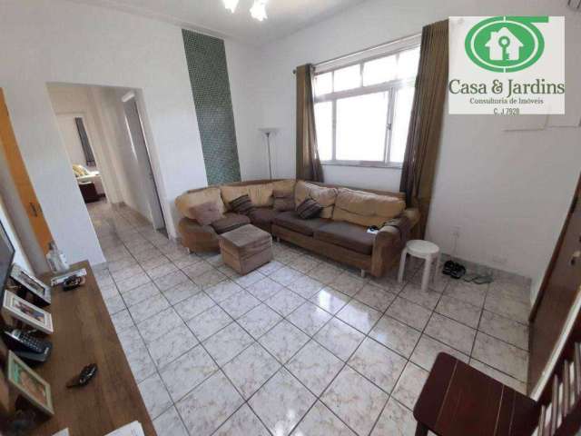 Apartamento com 3 dormitórios à venda, 71 m² por R$ 390.000,00 - Campo Grande - Santos/SP