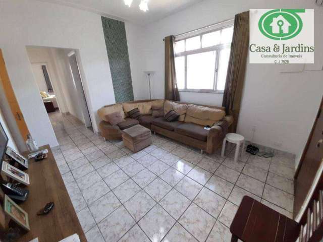 Apartamento com 3 dormitórios à venda, 71 m²  - Campo Grande - Santos/SP