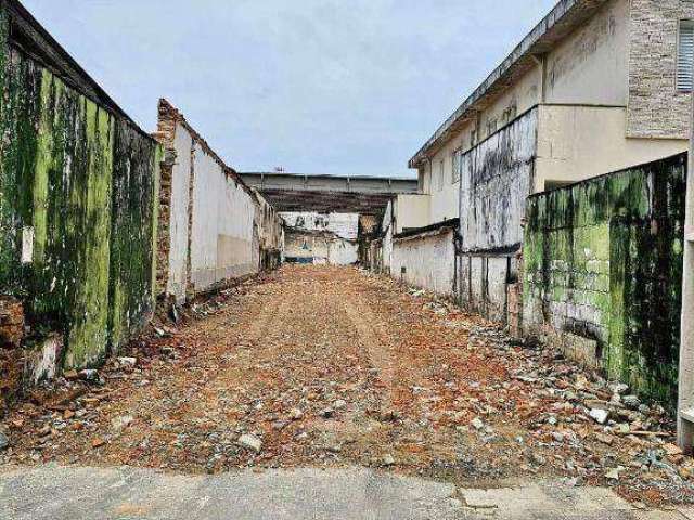 Ótima Área para venda – 6x50 = 300 m² - Macuco em Santos SP