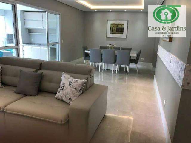 Apartamento com 3 dormitórios à venda, 134 m² por R$ 1.300.000,00 - Astúrias - Praia - Guarujá/SP