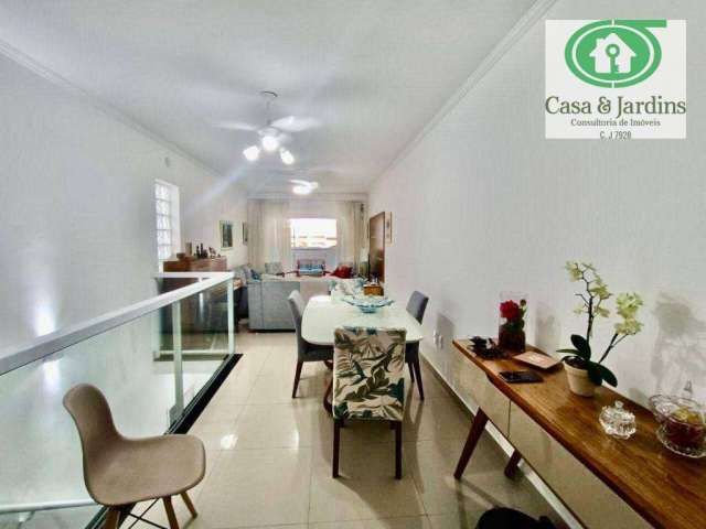 Excelente Residência Sobreposta Alta - 03 dormitórios  - 128 m² - À Venda - Ponta da Praia - Santos/SP