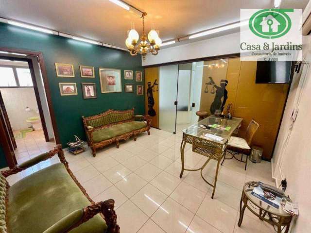 Excelente Conjunto de Salas - 135 m² - Conjunto Comercial Golden Avenue - Boqueirão -Santos SP