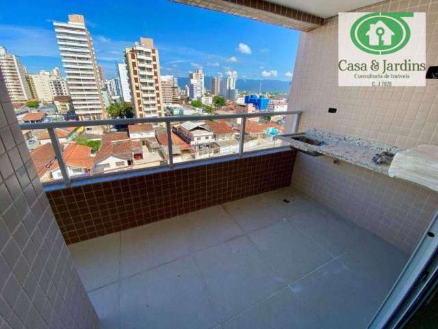 Apartamento com 2 dormitórios à venda, 68 m² por R$ 430.000,00 - Aviação - Praia Grande/SP