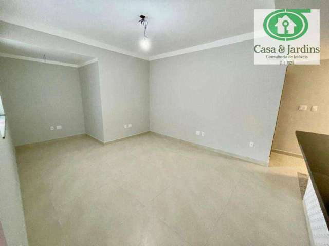 Excelente Casa Sobreposta Térrea – 3 dorm – Nova – Campo Grande - Santos SP