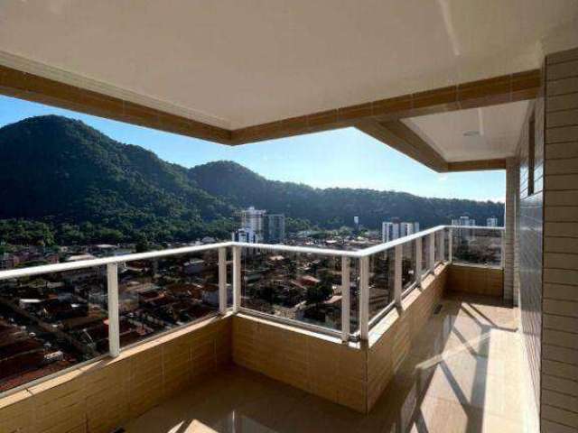 Apartamento com 3 dormitórios à venda, 104 m² por R$ 950.000,00 - Canto do Forte - Praia Grande/SP