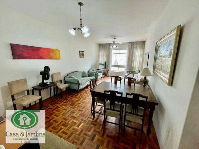 Apartamento com 2 dormitórios à venda, 110 m² por R$ 600.000,00 - Boqueirão - Santos/SP