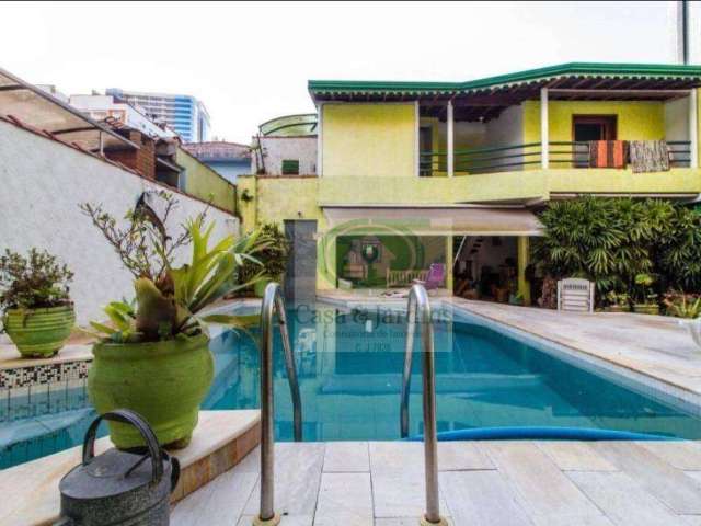Casa à venda, 240 m² por R$ 4.000.000,00 - Aparecida - Santos/SP