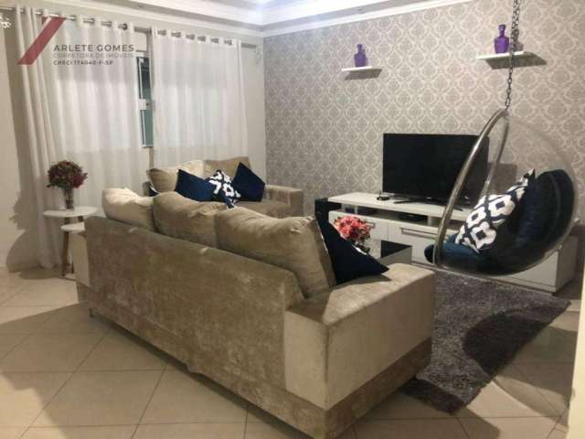 Sobrado com 3 dormitórios à venda, 190 m² por R$ 790.000,00 - Vila Tibiriçá - Santo André/SP