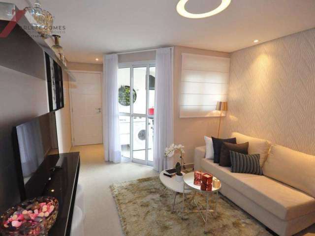 Apartamento com 2 dormitórios à venda, 54 m² por R$ 465.000,00 - Jardim - Santo André/SP