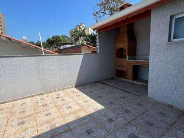 Cobertura com 3 dormitórios à venda, 100 m² por R$ 550.000,00 - Vila Valparaíso - Santo André/SP